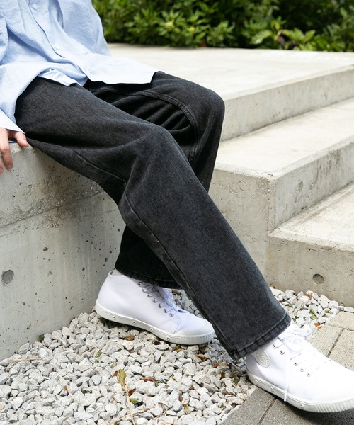 ALAND（エーランド）の「3.3Field Trip／STRIGHT DENIMパンツ 2227885（デニムパンツ・メンズ・インディゴブルー/ブラック・LARGE/MEDIUM）」の20枚目の写真