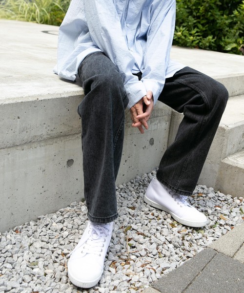 ALAND（エーランド）の「3.3Field Trip／STRIGHT DENIMパンツ 2227885（デニムパンツ・メンズ・インディゴブルー/ブラック・LARGE/MEDIUM）」の8枚目の写真