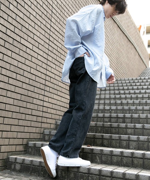 ALAND（エーランド）の「3.3Field Trip／STRIGHT DENIMパンツ 2227885（デニムパンツ・メンズ・インディゴブルー/ブラック・LARGE/MEDIUM）」の12枚目の写真