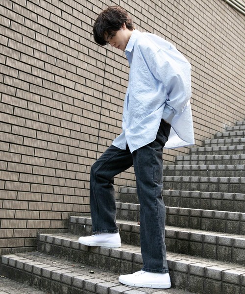 ALAND（エーランド）の「3.3Field Trip／STRIGHT DENIMパンツ 2227885（デニムパンツ・メンズ・インディゴブルー/ブラック・LARGE/MEDIUM）」の6枚目の写真
