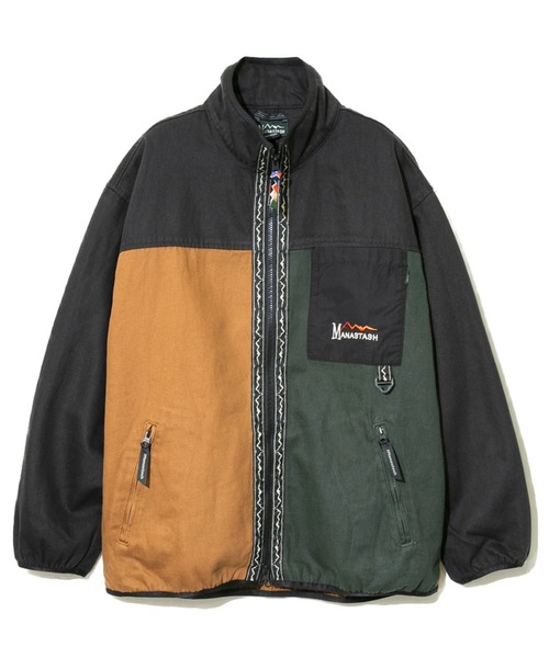 MANASTASH（マナスタッシュ）の「MANASTASH/マナスタッシュ　CHILLIWACK JKT 21（ブルゾン・メンズ・その他1/インディゴブルー/ブラック・LARGE/MEDIUM/X-LARGE）」の3枚目の写真