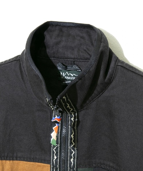 MANASTASH（マナスタッシュ）の「MANASTASH/マナスタッシュ　CHILLIWACK JKT 21（ブルゾン・メンズ・その他1/インディゴブルー/ブラック・LARGE/MEDIUM/X-LARGE）」の9枚目の写真