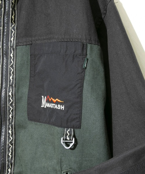 MANASTASH（マナスタッシュ）の「MANASTASH/マナスタッシュ　CHILLIWACK JKT 21（ブルゾン・メンズ・その他1/インディゴブルー/ブラック・LARGE/MEDIUM/X-LARGE）」の10枚目の写真