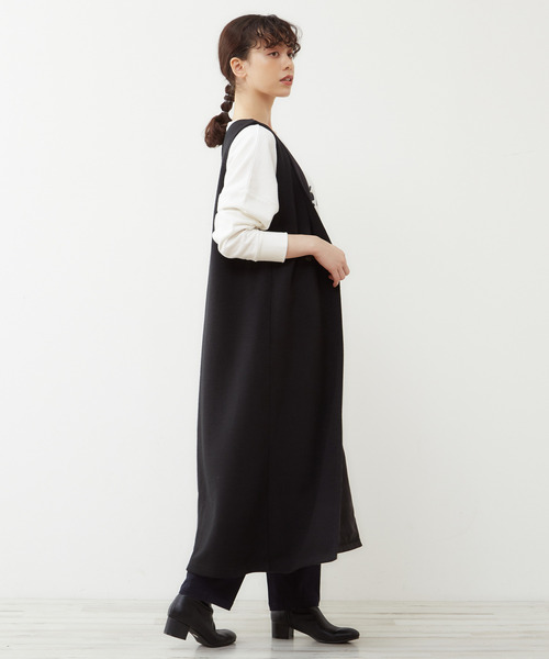 MELROSE claire(メルローズ クレール)の「【大人ロゴ微起毛裏毛☆暖かいリラックストレーナー】(スウェット・レディース・ブラウン/グレー/オフホワイト・FREE)」の12枚目の写真
