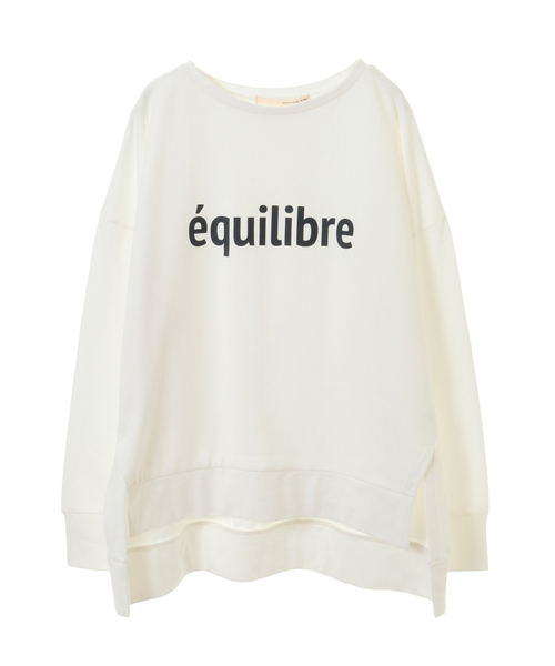 MELROSE claire(メルローズ クレール)の「【大人ロゴ微起毛裏毛☆暖かいリラックストレーナー】(スウェット・レディース・ブラウン/グレー/オフホワイト・FREE)」の15枚目の写真