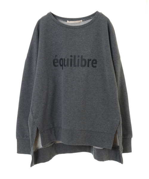 MELROSE claire(メルローズ クレール)の「【大人ロゴ微起毛裏毛☆暖かいリラックストレーナー】(スウェット・レディース・ブラウン/グレー/オフホワイト・FREE)」の21枚目の写真