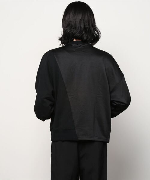 SISE(シセ)の「SISE LINE SWEAT(スウェット・メンズ・ブラック×ホワイト・MEDIUM/LARGE)」の10枚目の写真