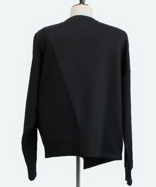 SISE(シセ)の「SISE LINE SWEAT(スウェット・メンズ・ブラック×ホワイト・MEDIUM/LARGE)」の2枚目の写真