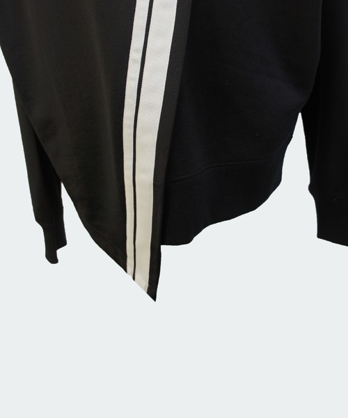 SISE(シセ)の「SISE LINE SWEAT(スウェット・メンズ・ブラック×ホワイト・MEDIUM/LARGE)」の8枚目の写真