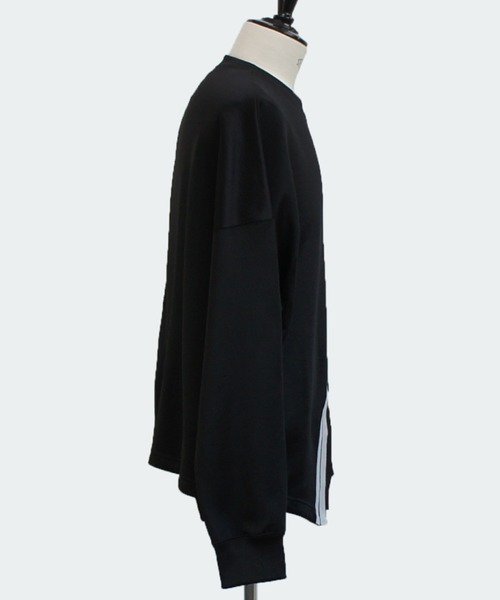 SISE(シセ)の「SISE LINE SWEAT(スウェット・メンズ・ブラック×ホワイト・MEDIUM/LARGE)」の9枚目の写真