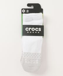 crocs | クロックス crocs クロックス ソックス キッズ クルー ソリッド 3 パック Crocs Socks Kid Crew Solid 3-Packs(ソックス/靴下)