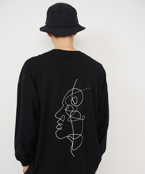 UNTRACE（アントレース）の「UNTRACE GRAND HOTEL 004 L/S TEE（Tシャツ/カットソー・メンズ・ブラック・M/L/XL）」の6枚目の写真