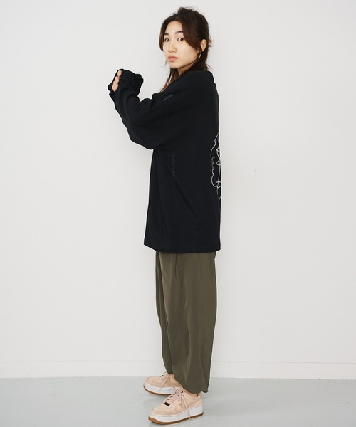 UNTRACE（アントレース）の「UNTRACE GRAND HOTEL 004 L/S TEE（Tシャツ/カットソー・メンズ・ブラック・M/L/XL）」の8枚目の写真