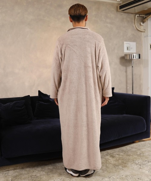 セール】【着る毛布】 モコボア ルームウェア コート (男女兼用