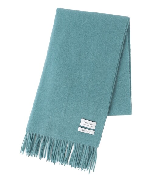 LOVELESS（ラブレス）の「カシミヤソリッドストール（ストール/ショール・レディース・グレー系その他/ベージュ系その他3/グリーン系その他3・FREE）」の3枚目の写真