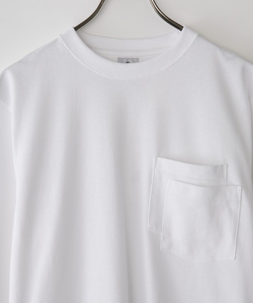 Charcoal TOKYO（チャコールトーキョー）の「【Charcoal TOKYO/チャコールトーキョー】OC L-29USA Crew WP L/S（Tシャツ/カットソー・メンズ・ブラック・X-LARGE/LARGE）」の5枚目の写真