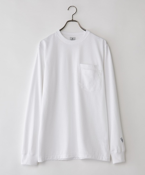 Charcoal TOKYO（チャコールトーキョー）の「【Charcoal TOKYO/チャコールトーキョー】OC L-29USA Crew WP L/S（Tシャツ/カットソー・メンズ・ブラック・X-LARGE/LARGE）」の7枚目の写真