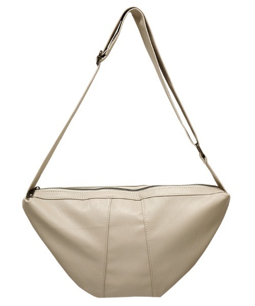 select MOCA(セレクトモカ)の「フェイクレザーショルダーバッグ(ショルダーバッグ・レディース・ブラック/ダークブラウン/アイボリー・FREE)」の15枚目の写真