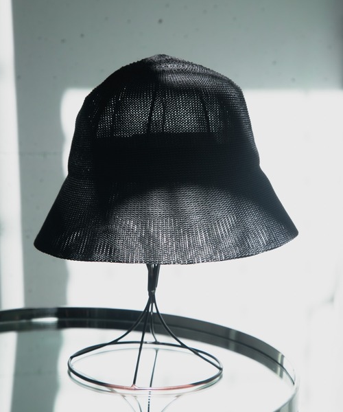 COLOR TOKYO ACCESSORIES(カラートウキョウアクセサリー)の「ストロー素材チューリップハット(ハット・レディース・ホワイト/ブラック/ベージュ/ブラウン・FREE)」の10枚目の写真