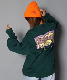 JACKROSE | WEB限定 BUBBLE GUM BG DRIP CREW/バブルガムサーフワックス スウェット(スウェット)