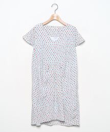 ブランド古着 Mystic ミスティックのワンピース ブルー ネイビー 青色系 花柄 ボタニカル柄 古着通販 Zozoused