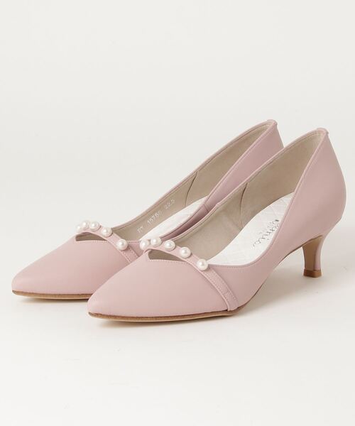artemis by DIANA（アルテミスバイダイアナ）の「パールストラップVカットパンプス（パンプス・レディース・ブラック/ベージュ/ピンク/ブラック系その他・22.5cm/23.5cm/24.5cm/23.0cm/24.0cm/25.0cm/22.0cm）」の15枚目の写真