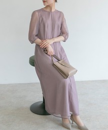 URBAN RESEARCH ROSSO | kaene　メロンチュールシアードレス(ワンピース)