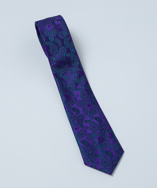 kutir(クティール)の「【新色追加】アソート柄ネクタイ(ネクタイ・レディース・ボルドー/ダークブラウン/イエロー/グリーン/パープル/ネイビー/グリーン系その他/ピンク・FREE)」の6枚目の写真