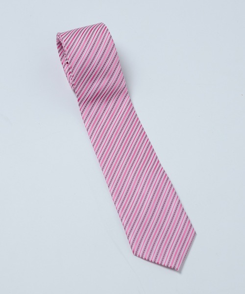 kutir(クティール)の「【新色追加】アソート柄ネクタイ(ネクタイ・レディース・ボルドー/ダークブラウン/イエロー/グリーン/パープル/ネイビー/グリーン系その他/ピンク・FREE)」の1枚目の写真