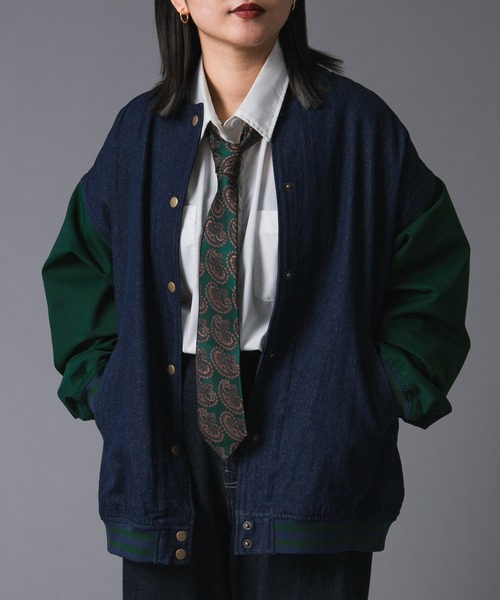 kutir(クティール)の「【新色追加】アソート柄ネクタイ(ネクタイ・レディース・ボルドー/ダークブラウン/イエロー/グリーン/パープル/ネイビー/グリーン系その他/ピンク・FREE)」の3枚目の写真