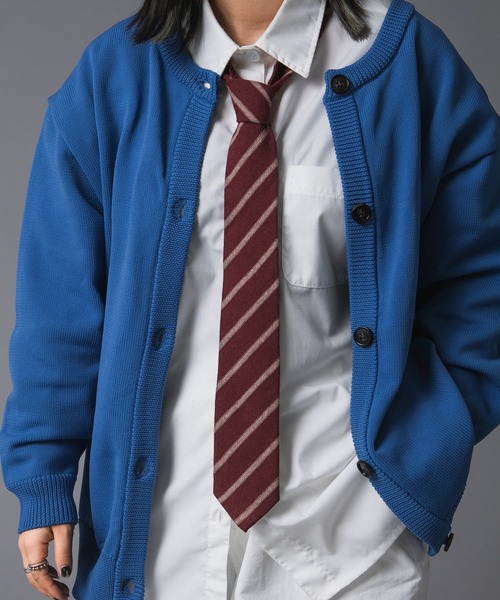 kutir(クティール)の「【新色追加】アソート柄ネクタイ(ネクタイ・レディース・ボルドー/ダークブラウン/イエロー/グリーン/パープル/ネイビー/グリーン系その他/ピンク・FREE)」の8枚目の写真