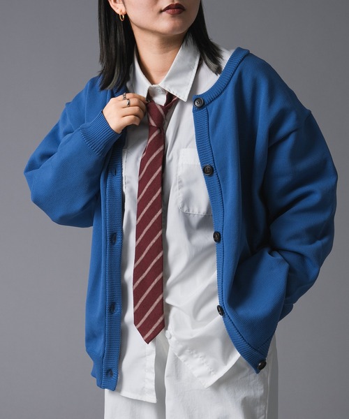 kutir(クティール)の「【新色追加】アソート柄ネクタイ(ネクタイ・レディース・ボルドー/ダークブラウン/イエロー/グリーン/パープル/ネイビー/グリーン系その他/ピンク・FREE)」の12枚目の写真