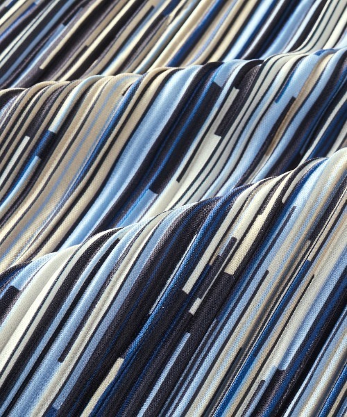 GeeRA(ジーラ)の「セルフカットランダムプリーツパンツ(その他パンツ・レディース・ブラック/グリーン/モカ/ストライプ・SMALL/MEDIUM/LARGE/X-LARGE/XX-LARGE)」の9枚目の写真