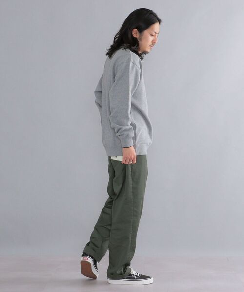 SHIPS（シップス）の「【WEB限定】SHIPS: ミリタリー×カレッジ ワッペン リラックスフィット スウェット（スウェット・メンズ・ネイビー/グレー/グリーン・SMALL/MEDIUM/LARGE）」の12枚目の写真