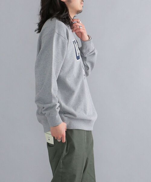 SHIPS（シップス）の「【WEB限定】SHIPS: ミリタリー×カレッジ ワッペン リラックスフィット スウェット（スウェット・メンズ・ネイビー/グレー/グリーン・SMALL/MEDIUM/LARGE）」の16枚目の写真