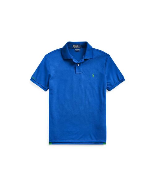 POLO RALPH LAUREN（ポロ ラルフ ローレン）の「アース ポロシャツ ウィズ & エンブロイダリー（ポロシャツ・メンズ・ブルー・S/M/XL/XS/L/XXL）」の5枚目の写真