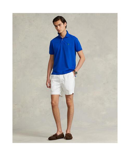 POLO RALPH LAUREN（ポロ ラルフ ローレン）の「アース ポロシャツ ウィズ & エンブロイダリー（ポロシャツ・メンズ・ブルー・S/M/XL/XS/L/XXL）」の2枚目の写真