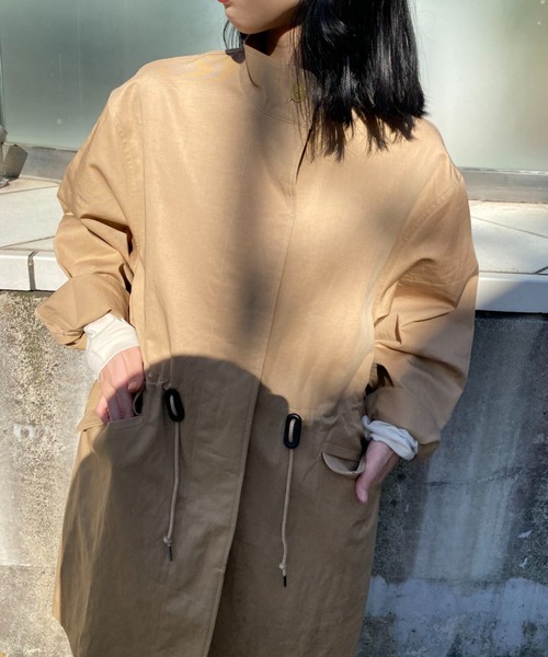 So_lemn（ソレム）の「【So_lemn/ソレム】モッズコート（モッズコート・レディース・ブラック/ベージュ・FREE）」の7枚目の写真