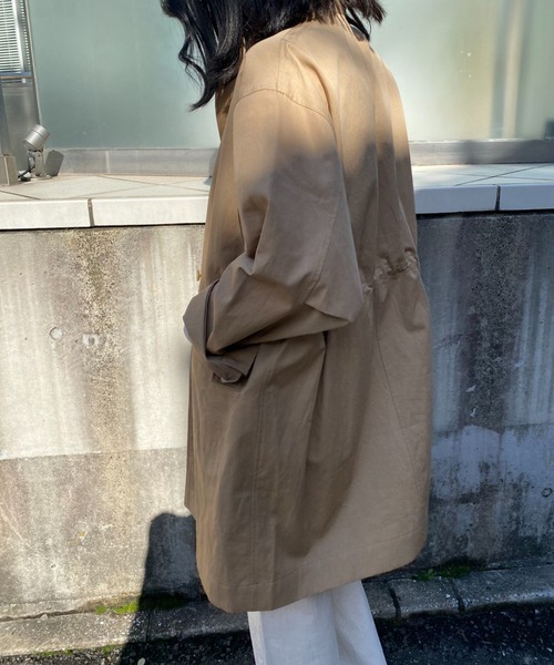 So_lemn（ソレム）の「【So_lemn/ソレム】モッズコート（モッズコート・レディース・ブラック/ベージュ・FREE）」の6枚目の写真