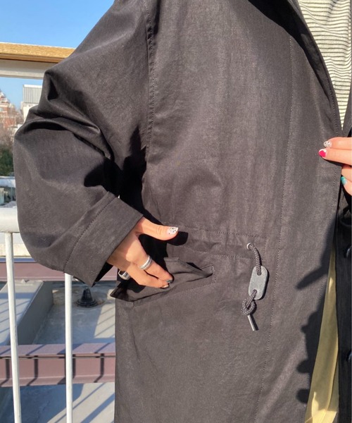 So_lemn（ソレム）の「【So_lemn/ソレム】モッズコート（モッズコート・レディース・ブラック/ベージュ・FREE）」の21枚目の写真