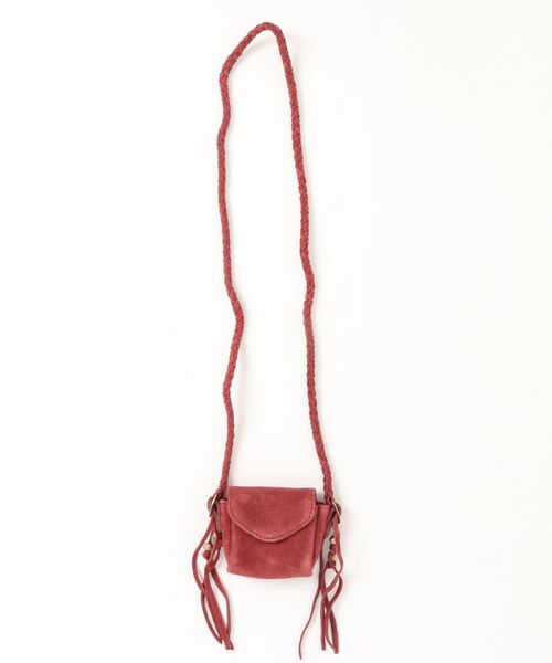 チャイハネ(チャイハネ)の「【チャイハネ】レザスタン牛革ミニポーチネックレス(ネックレス・メンズ・ブラウン/レッド/ブルー/レッド系その他/グリーン/グレー/ターコイズブルー/オレンジ・FREE)」の7枚目の写真