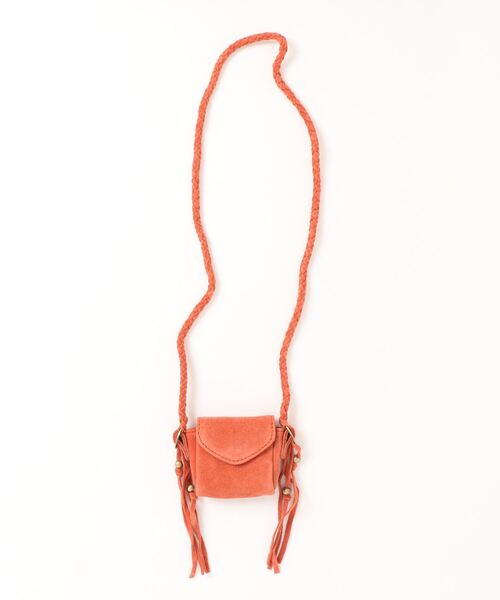 チャイハネ(チャイハネ)の「【チャイハネ】レザスタン牛革ミニポーチネックレス(ネックレス・メンズ・ブラウン/レッド/ブルー/レッド系その他/グリーン/グレー/ターコイズブルー/オレンジ・FREE)」の8枚目の写真