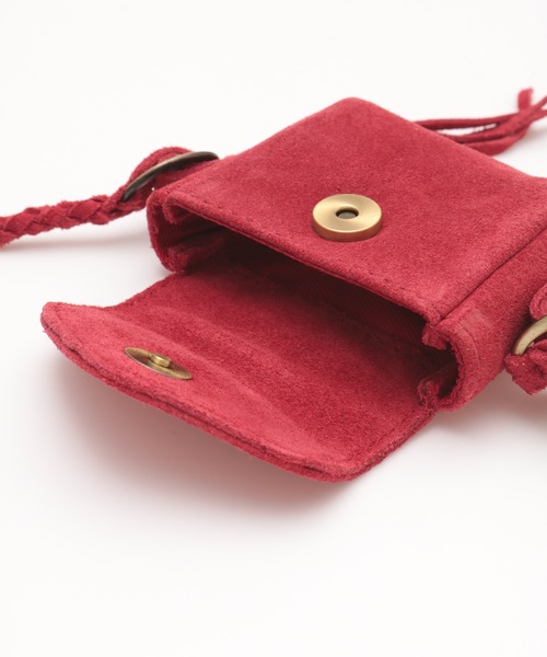 チャイハネ(チャイハネ)の「【チャイハネ】レザスタン牛革ミニポーチネックレス(ネックレス・メンズ・ブラウン/レッド/ブルー/レッド系その他/グリーン/グレー/ターコイズブルー/オレンジ・FREE)」の12枚目の写真