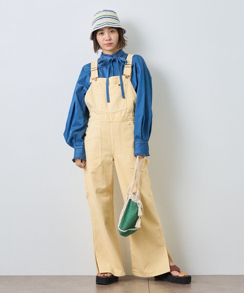 FREAK'S STORE（フリークスストア）の「cie/シー 別注crochet line HAT/別注クロシェラインハット（ハット・レディース・グリーン・ONE SIZE）」の9枚目の写真