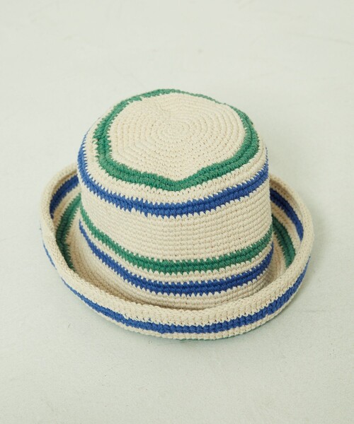 FREAK'S STORE（フリークスストア）の「cie/シー 別注crochet line HAT/別注クロシェラインハット（ハット・レディース・グリーン・ONE SIZE）」の11枚目の写真