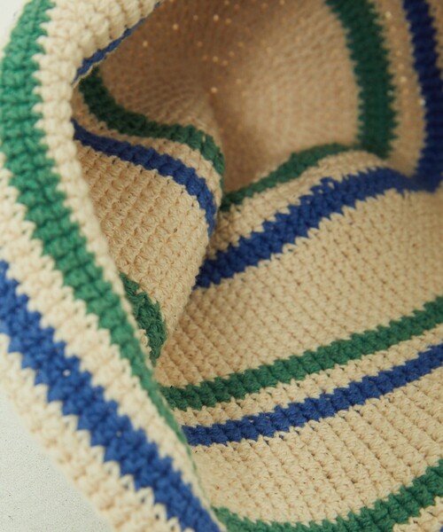 FREAK'S STORE（フリークスストア）の「cie/シー 別注crochet line HAT/別注クロシェラインハット（ハット・レディース・グリーン・ONE SIZE）」の15枚目の写真