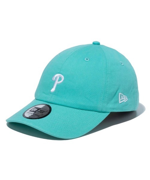 NEW ERA（ニューエラ）の「【NEW ERA】Casual Classic MLB ミッドロゴ（キャップ・メンズ・ブルー系その他3/ベージュ系その他2/ホワイト系その他/イエロー系その他/ブルー系その他/ブラック×ホワイト/ブルー系その他2/ベージュ系その他/グリーン系その他/ピンク系その他・F）」の8枚目の写真