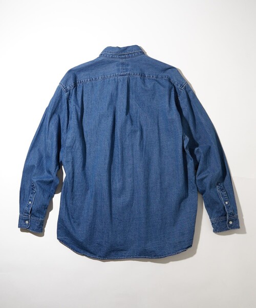 NAUTICA（ノーティカ）の「NAUTICA/ノーティカ Regular Denim BD Shirt（シャツ/ブラウス・メンズ・ネイビー・MEDIUM/XX-LARGE/X-LARGE/LARGE）」の9枚目の写真