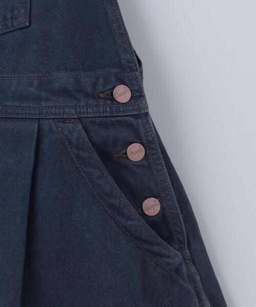 6(ロク)の「<Wrangler>OVERALL SKIRT/スカート Ψ(サロペット/オーバーオール・レディース・ブラック・M/S)」の8枚目の写真