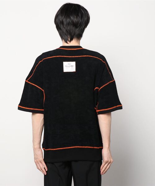 DIESEL（ディーゼル）の「メンズ スウェット 半そで パイル（スウェット・メンズ・ホワイト/ブラック・SMALL/LARGE/XX-LARGE/MEDIUM/X-LARGE/X-SMALL）」の4枚目の写真
